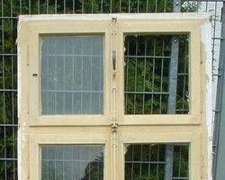 Holzfenster Nr.: F_245, Jugendstil